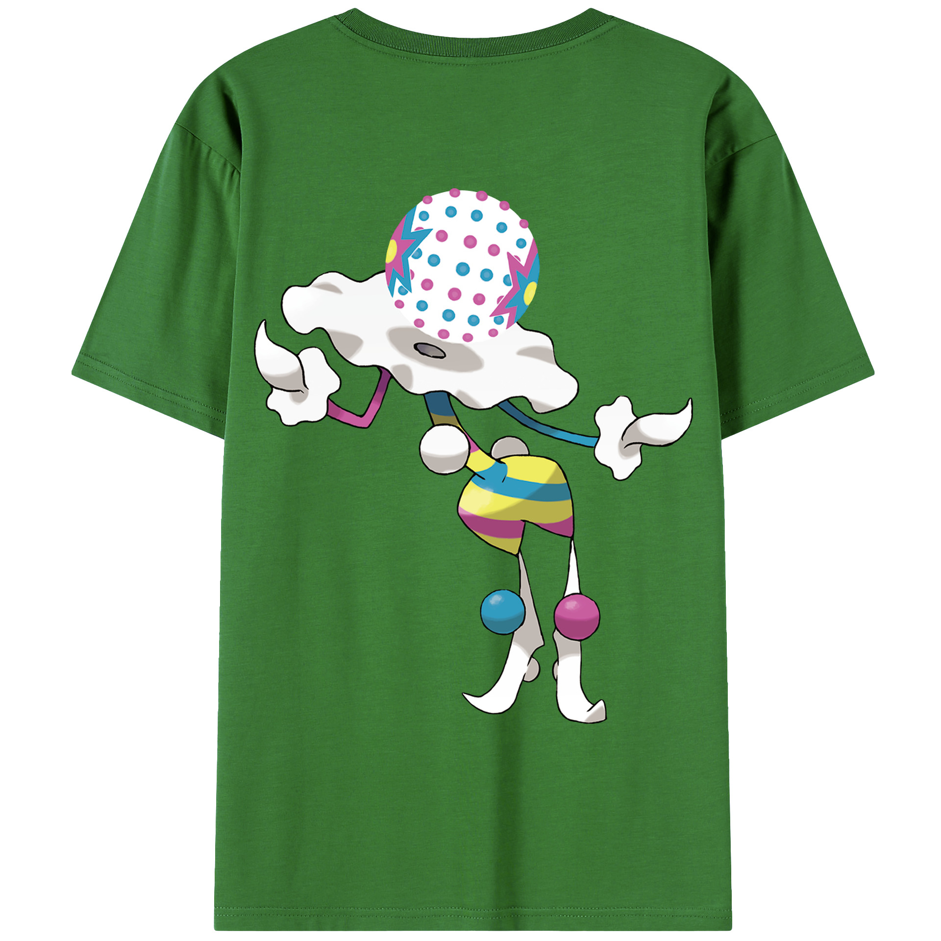 （画像用） ポケットモンスター Pokémon レディース半袖Tシャツ(バックプリント)